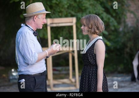 Über die Zeit von Jahr zu Jahr: 2013 Großbritannien Regie: Richard Curtis Richard Curtis, Rachel McAdams Stockfoto