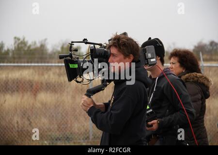 Joe Year: 2013 USA Regie: David Gordon Green David Gordon Green Shooting Bild Stockfoto