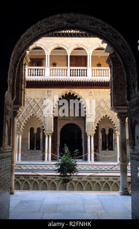 Real Alcazar, Sevilla 1. Stockfoto