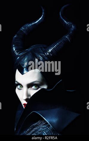 Maleficent Jahr: 2014 USA Regie: Robert Stromberg Angelina Jolie Movie Poster (textlose) Stockfoto