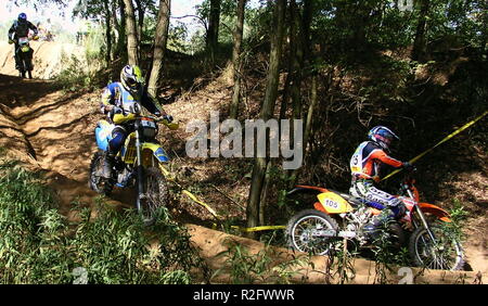 4 Stunden enduro Rennen in Baden Baden 8. Stockfoto