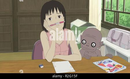 Momo e no tegami einen Brief an Momo Jahr: Japan 2011 Regie: Hiroyuki Okiura Animation Stockfoto