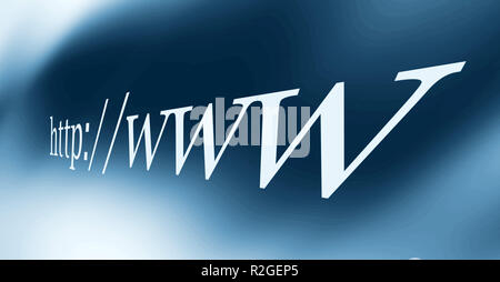 Www Zeichen Stockfoto