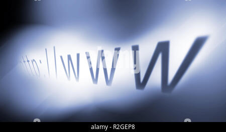 Digitale Welten Stockfoto