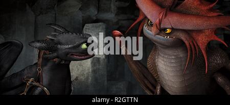 Gewusst wie: Train Your Dragon 2 Jahr: 2014 USA Regie: Dean DeBlois Animation Stockfoto