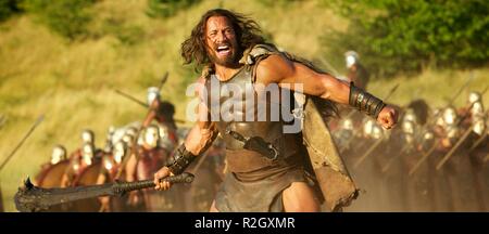 Hercules-Jahr: 2014-USA Regie: Brett Ratner Dwayne Johnson Stockfoto