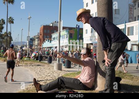 Nightcrawler Jahr: 2014 USA Regie: Dan Gilroy Jake Gyllenhaal, Dan Gilroy Shooting Bild Stockfoto