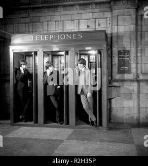 Nach einem anstrengenden Tag Nacht Jahr: 1964 Großbritannien Regie: Richard Lester John Lennon, George Harrison, Ringo Starr, Stockfoto