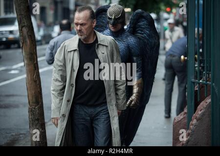 Birdman Jahr: 2014 USA/Kanada Regie: Alejandro Gonzalez Inarritu Michael Keaton Oscar bester Film 2015 Stockfoto