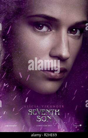 Siebter Sohn Jahr: 2014 Großbritannien/USA Regie: Sergej Bodrov Alicia Vikander Filmplakat (USA) Stockfoto