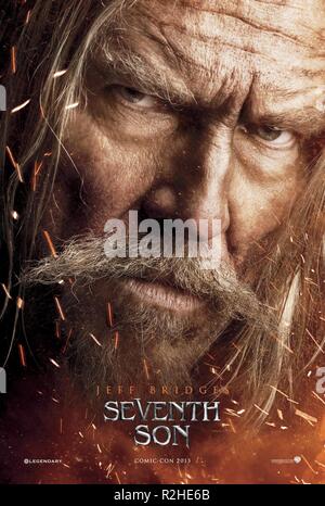 Siebter Sohn Jahr: 2014 Großbritannien/USA Regie: Sergej Bodrov Jeff Bridges Filmplakat (USA) Stockfoto