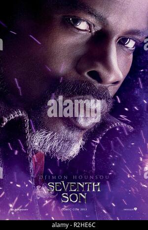 Siebter Sohn Jahr: 2014 Großbritannien/USA Regie: Sergej Bodrov Djimon Hounsou Filmplakat (USA) Stockfoto