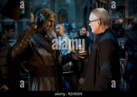 Siebten Sohn Jahr: 2014 UK / USA Regie: Sergei Bodrov Jeff Bridges, Sergej Bodrow Shooting Bild Stockfoto