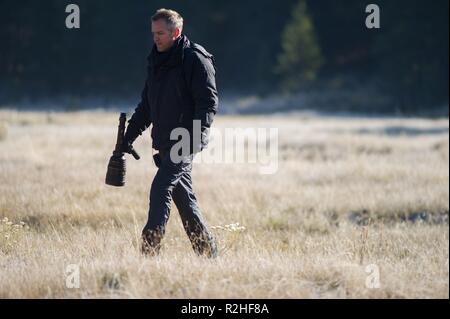 Wilde Jahr: 2014 USA Regie: Jean-Marc Vallée Jean-Marc Vallée Shooting Bild Stockfoto