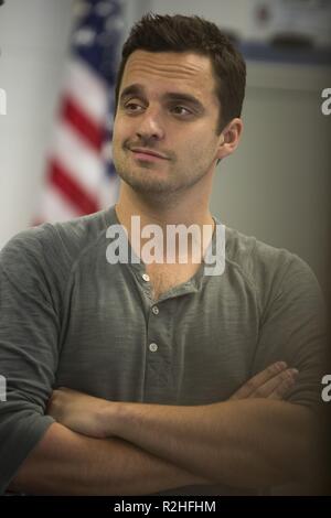 Seien wir Polizisten Jahr: 2014-USA Regie: Luke Greenfield Jake Johnson Stockfoto