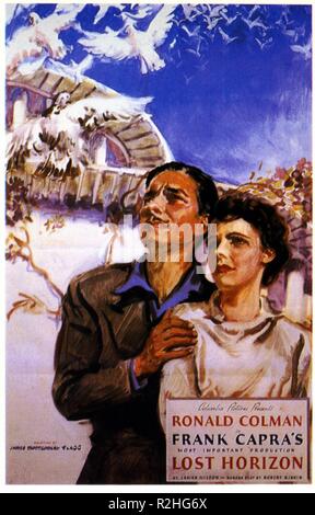 Lost Horizon Jahr: 1937 USA Regie: Frank Capra Film Poster (USA) Stockfoto