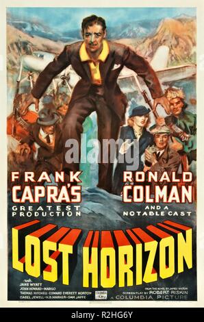 Lost Horizon Jahr: 1937 USA Regie: Frank Capra Film Poster (USA) Stockfoto