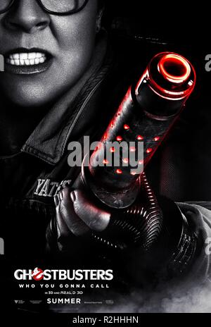 Ghostbusters Jahr: 2016 USA/Australien Regie: Paul Feig Filmplakat (USA) Stockfoto