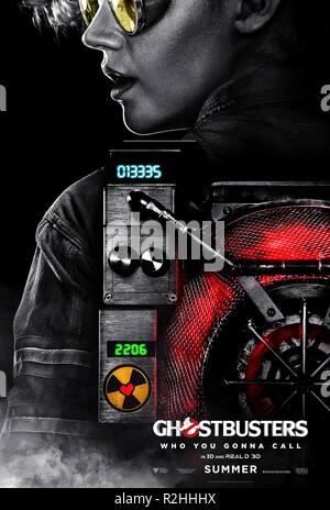 Ghostbusters Jahr: 2016 USA/Australien Regie: Paul Feig Filmplakat (USA) Stockfoto