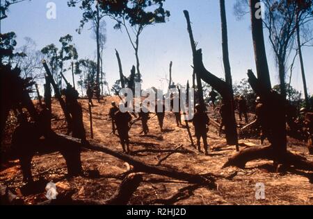 Die Dünne Rote Linie Jahr: USA 1998 Regie: Terrence Malick Stockfoto