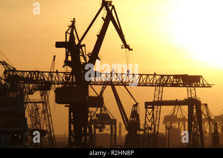 Sonnenuntergang Stockfoto