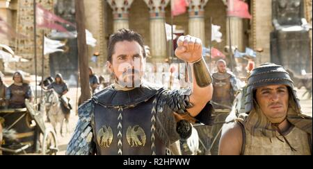 Exodus: Götter und Könige Jahr: 2014 USA / UK Regie: Ridley Scott Christian Bale Stockfoto