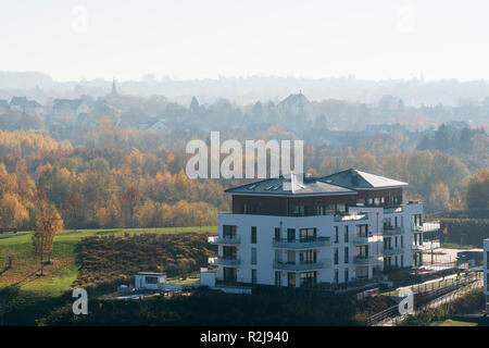 Sehr beliebt auf der künstlichen See Phoenix in Dortmund, hörder/Hoerde, eröffnet 2010 Stockfoto