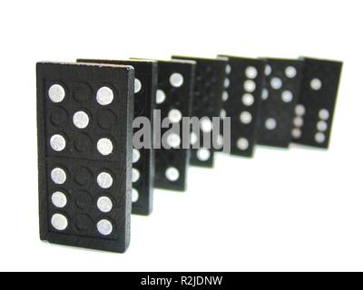 Dominosteine Stockfoto