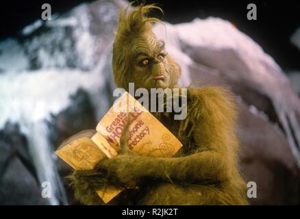 Wie der Grinch Weihnachten gestohlen hat: 2000 USA Regie: Ron Howard Jim Carrey Stockfoto