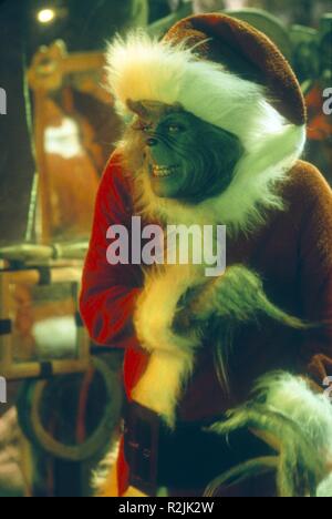 Wie der Grinch Weihnachten gestohlen hat: 2000 USA Regie: Ron Howard Jim Carrey Stockfoto