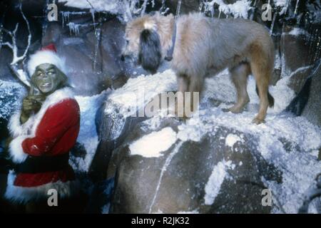 Wie der Grinch Weihnachten gestohlen hat: 2000 USA Regie: Ron Howard Jim Carrey Stockfoto