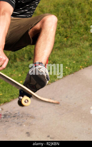 Abgenutzte Schuhe Stockfoto