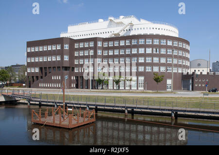 Alfred-wegener-Institut für Polarforschung am Museumshafen, Bremerhaven, Bremen, Deutschland, Europa Stockfoto