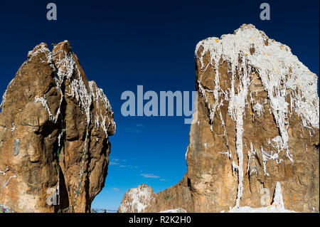 Der See Nam Tso Stockfoto