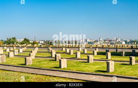 Militärische Memorial Cemetery auf Mamayev Kurgan in Wolgograd, Russland Stockfoto