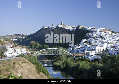 Spanien, Andalusien, Arcos de la Frontera, Stockfoto