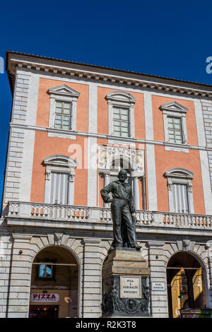 Garibaldi Monumaent an der Piazza Garibaldi in Pisa, Italien Stockfoto