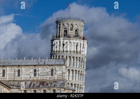 Schiefer Turm von Pisa, Toskana, Italien Stockfoto