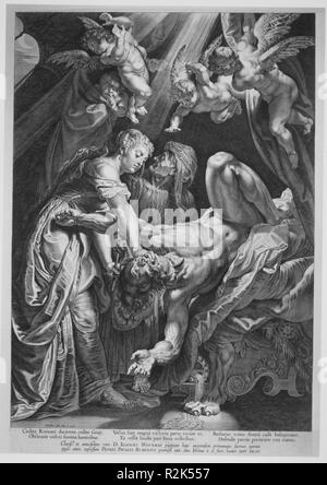 Enthauptung Judith Holofernes. Künstler: Cornelis Galle I (Niederländischen, Antwerpen Antwerpen 1576-1650); entworfen von Peter Paul Rubens (Flämische, Siegen 1577-1640 Antwerpen). Datum: 1590-1650. Museum: Metropolitan Museum of Art, New York, USA. Autor: Cornelis Galle I., entworfen von Peter Paul Rubens. Cornelis Galle ich nach Sir Peter Paul Rubens. Stockfoto