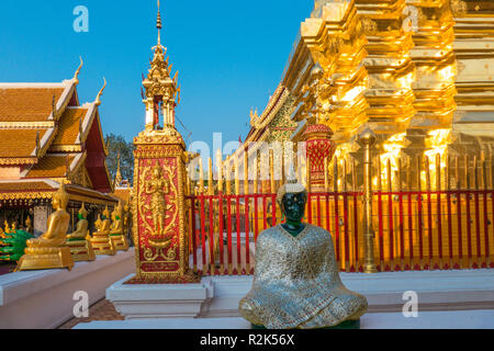 Wat Phra dieses Doi Suthep in Chiang Mai, Thailand Stockfoto