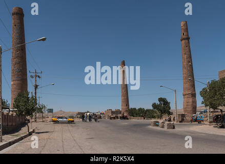 Denkmäler von Herat, alte kulturelle der afghanischen Hauptstadt Stockfoto
