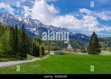 G7 Sumit, Schloss Elmau, Deutschland Stockfoto