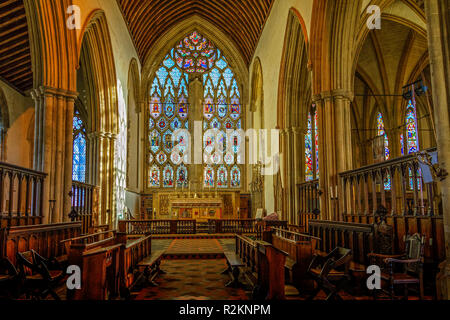 Dorchester Abbey Oxfordshire UK Stockfoto