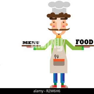 Küchenchef Symbol Vektor Stock Vektor