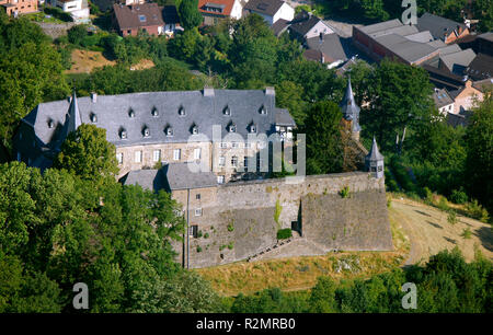 Luftaufnahme, Schloss Hohenlimburg, Hagen, Hagen, Ruhrgebiet, Nordrhein-Westfalen, Deutschland, Europa, Stockfoto