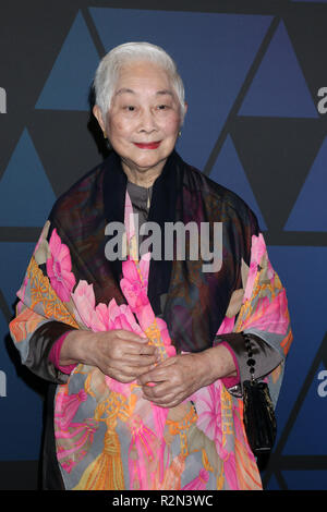 November 18, 2018 - Los Angeles, CA, USA - LOS ANGELES - Nov 18: Lisa Lu am 10. jährlichen Gouverneure Auszeichnungen bei den Ray Dolby Ballroom am 18. November 2018 in Los Angeles, CA (Credit Bild: © Kay Blake/ZUMA Draht) Stockfoto