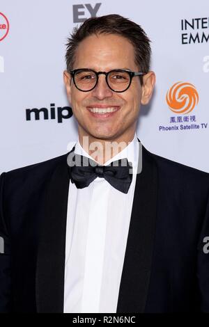New York, NY, USA. Nov, 2018 19. Bei der Ankunft für den 46. Internationalen Emmy Awards, New York Hilton in Midtown, New York, NY 19. November 2018. Quelle: Steve Mack/Everett Collection/Alamy leben Nachrichten Stockfoto