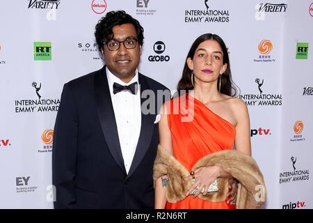 New York, NY, USA. Nov, 2018 19. Bei der Ankunft für den 46. Internationalen Emmy Awards, New York Hilton in Midtown, New York, NY 19. November 2018. Quelle: Steve Mack/Everett Collection/Alamy leben Nachrichten Stockfoto