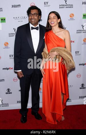 New York, NY, USA. Nov, 2018 19. Bei der Ankunft für den 46. Internationalen Emmy Awards, New York Hilton in Midtown, New York, NY 19. November 2018. Quelle: Steve Mack/Everett Collection/Alamy leben Nachrichten Stockfoto