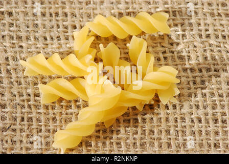 italienische Pasta auf Entlassung Stockfoto